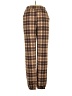 Shein Plaid Brown Casual Pants Size S - photo 1