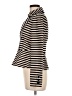 White House Black Market Stripes Ivory Jacket Size 8 - photo 5