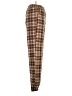 Shein Plaid Brown Casual Pants Size S - photo 4