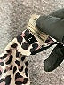Blackbough Animal Print Brown Swimsuit Bottoms Size L - photo 4