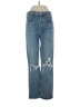 AGOLDE Hearts Blue Jeans Size 26 waist - photo 1