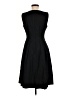 J.Crew 100% Wool Solid Black Cocktail Dress Size 6 - photo 2