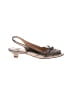 Amalfi Metallic Silver Heels Size 8 (wide) - photo 1