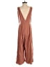 Sienna Sky Solid Brown Tan Jumpsuit Size XS - photo 2