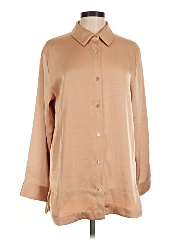 Scoop 3/4 Sleeve Blouse (view 1)