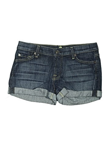 7 For All Mankind Denim Shorts (view 1)