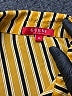 Guess 100% Polyester Stripes Yellow Long Sleeve Blouse Size M - photo 7