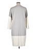 St. John Color Block Gray Poncho Size 16 - photo 2