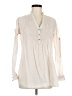 Zara TRF Ivory Long Sleeve Blouse Size M - photo 1