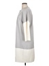 St. John Color Block Gray Poncho Size 16 - photo 5
