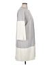 St. John Color Block Gray Poncho Size 16 - photo 4