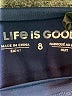 Life Is Good Blue Long Sleeve T-Shirt Size 8 - photo 3
