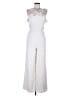 ML Monique Lhuillier Solid White Jumpsuit Size 6 - photo 1
