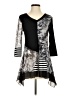 BlackMilk Black 3/4 Sleeve Top Size S - photo 1