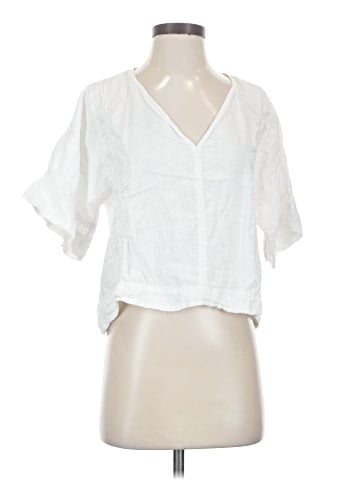Zara Basic Short Sleeve Blouse (view 1)