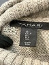 Tahari Chevron-herringbone Gray Turtleneck Sweater Size L - photo 7