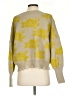 By Anthropologie Floral Yellow Pullover Sweater Size XS - photo 2