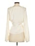 Intermix Ivory Long Sleeve Blouse Size 2 - photo 2
