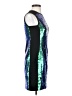 Shoshanna 100% Polyester Metallic Green Cocktail Dress Size 2 - photo 4