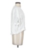 Zara Basic White Short Sleeve Blouse Size S - photo 4