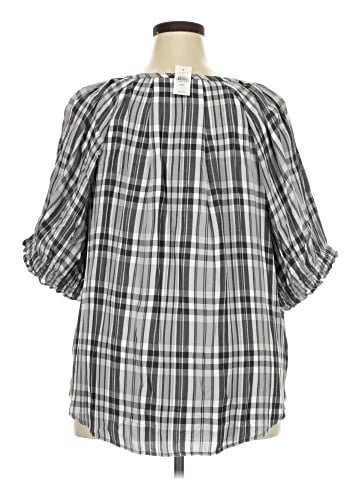 Ann Taylor LOFT 3/4 Sleeve Blouse (view 2)