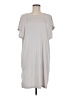 Unbranded Solid Gray Casual Dress Size M - photo 1