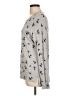 Gap Outlet 100% Cotton Print Silver Pullover Sweater Size L - photo 5