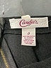 Candie's Argyle Black Casual Skirt Size 0 - photo 4
