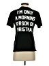 Peanuts Black Short Sleeve T-Shirt Size S - photo 2