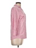 J. McLaughlin Pink 3/4 Sleeve Button-Down Shirt Size L - photo 4
