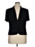 Danny & Nicole 100% Polyester Black Short Sleeve Blouse Size 16 - photo 1