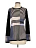 Vince. Stripes Black Wool Pullover Sweater Size S - photo 1