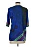 Unbranded Blue 3/4 Sleeve Top Size S - photo 2