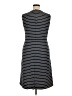 Lands' End Stripes Gray Casual Dress Size 14 (tall) - photo 2