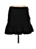 Gap Solid Black Wool Skirt Size 1 - photo 1