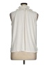 Ann Taylor LOFT 100% Polyester Ivory Sleeveless Blouse Size XL - photo 2
