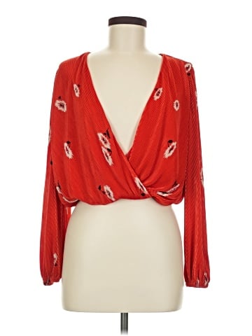 ASTR The Label Long Sleeve Blouse (view 1)