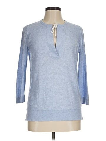 Ann Taylor LOFT 3/4 Sleeve T-Shirt (view 1)