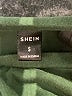 Shein Solid Green Active T-Shirt Size S - photo 7