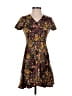 HASHTTAG intrend Paisley Brown Casual Dress Size S - photo 1
