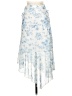 Shein Blue Casual Skirt Size XS - photo 1
