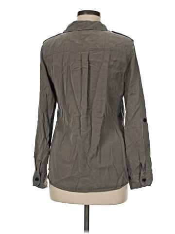 Per Se Long Sleeve Button-Down Shirt (view 2)