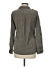 Per Se 100% Lyocell Gray Long Sleeve Button-Down Shirt Size M - photo 2