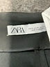 Zara Solid Black Casual Skirt Size M - photo 4