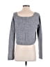 Express x Olivia Culpo Gray Pullover Sweater Size M - photo 2