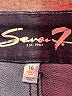 Seven7 Argyle Blue Jeans Size 16 - photo 7