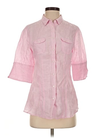 Island Company 3/4 Sleeve Button-Down Shirt (view 1)