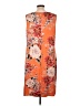 St. John Print Orange Cocktail Dress Size 12 - photo 2