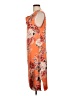 St. John Print Orange Cocktail Dress Size 12 - photo 5