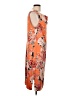 St. John Print Orange Cocktail Dress Size 12 - photo 4